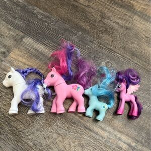 Colorful Pony Toy Set